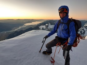 Wanaka Mountain Guides [] Mount Sefton at Dawn